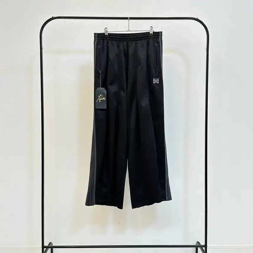 [BUNJANG] Needles HD Track Pants Black Size S / 니들스 hd 트랙팬츠 s사이즈 검정 ( A2365 )