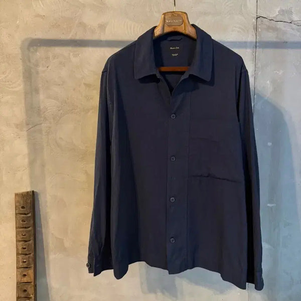 [BUNJANG] Massimo Dutti Cotton Shirt Men's Size 110 / 마시모두띠 셔츠 남성110