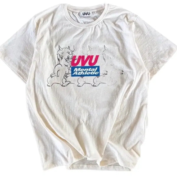 [BUNJANG] UVU x Mental Athletics T-Shirt (Size S) / uvu x 멘탈에슬레틱 티셔츠 구매 원합니다(s사이즈)