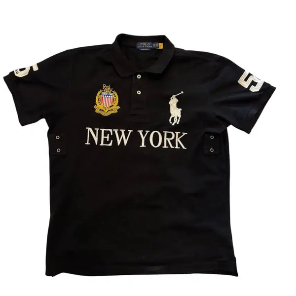 [BUNJANG] Polo Ralph Lauren Big Pony Chiff Cuff Polo Shirt S / 폴로 빅포니 치프카프 카라티 s