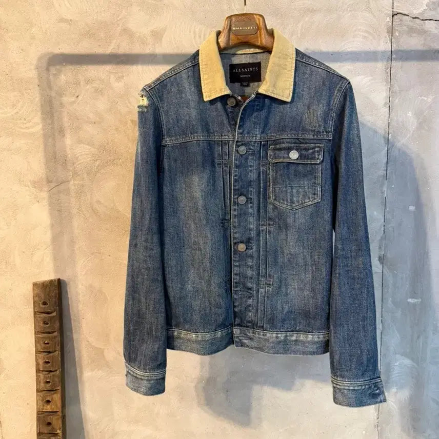 [BUNJANG] Rag & Bone Denim Trucker Jacket Men's 100 / 랙앤본 데님 자켓 남성100