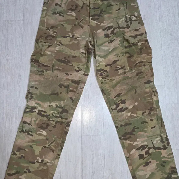 [BUNJANG] Camouflage Cargo Pants / 카모플라쥬 카고팬츠 싸이즈32
