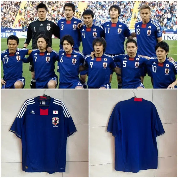 [BUNJANG] Adidas Japan 2010 World Cup Home Football Jersey / 2010 남아공 월드컵 아디다스 일본 축구 국대 유니폼 [XO]