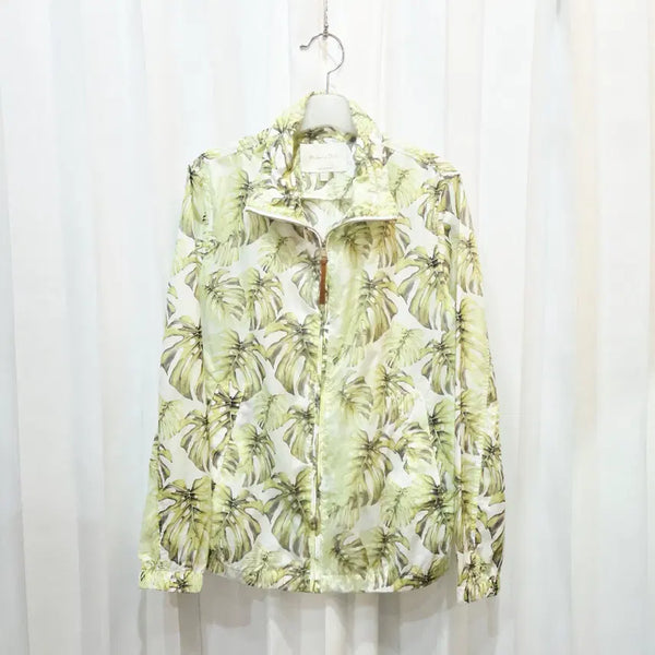 [BUNJANG] Massimo Dutti Leaf Pattern Windbreaker / s 마시모두띠 나뭇잎 패턴 바람막이 C475