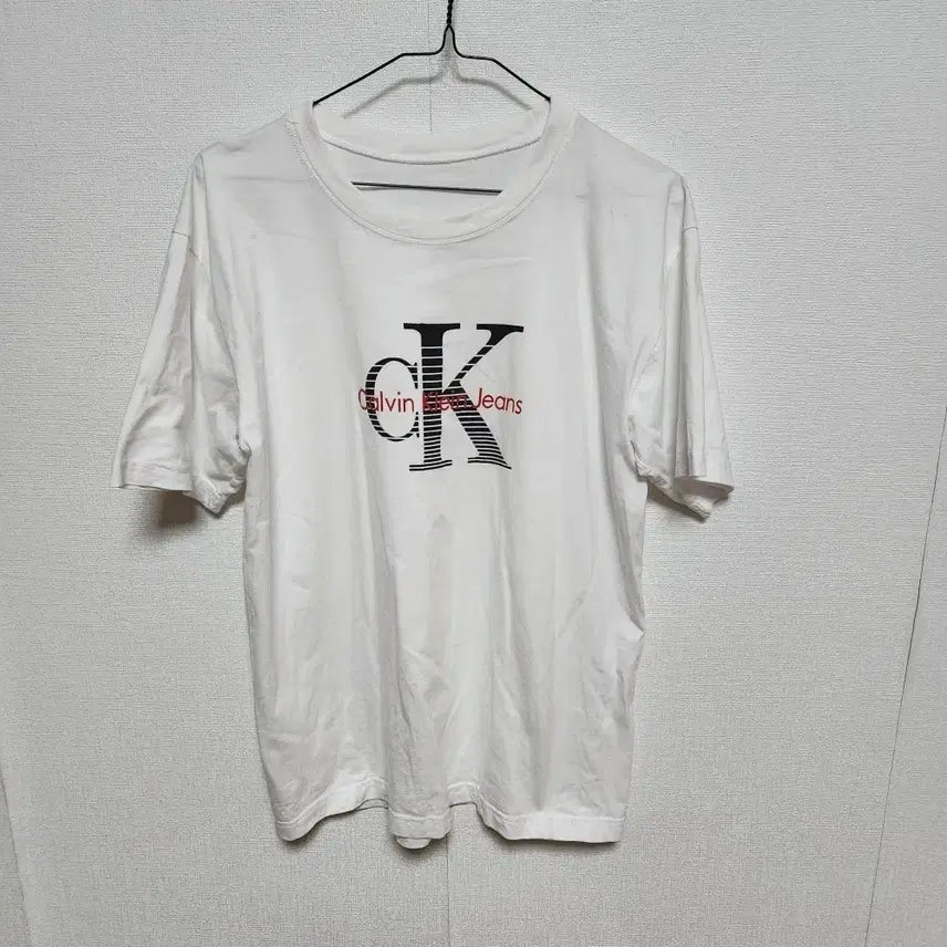 [BUNJANG] Calvin Klein Men's T-Shirt (M) / 캘빈클라인 남성 반팔티 95M@9977
