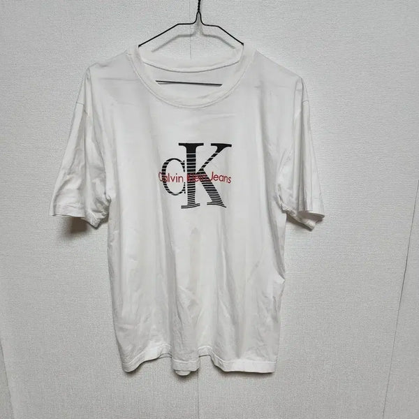 [BUNJANG] Calvin Klein Men's T-Shirt (M) / 캘빈클라인 남성 반팔티 95M@9977