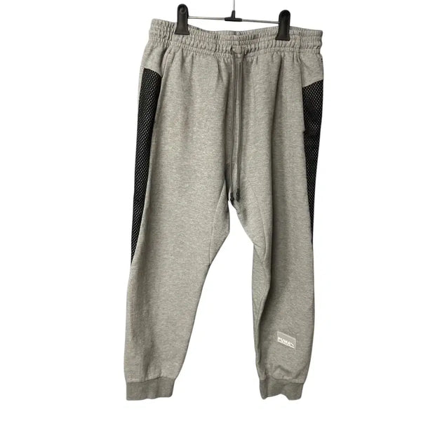 [BUNJANG] Puma Logo Grey Track Jogger Pants XL / XL 푸마 로고 그레이 트랙 조거팬츠