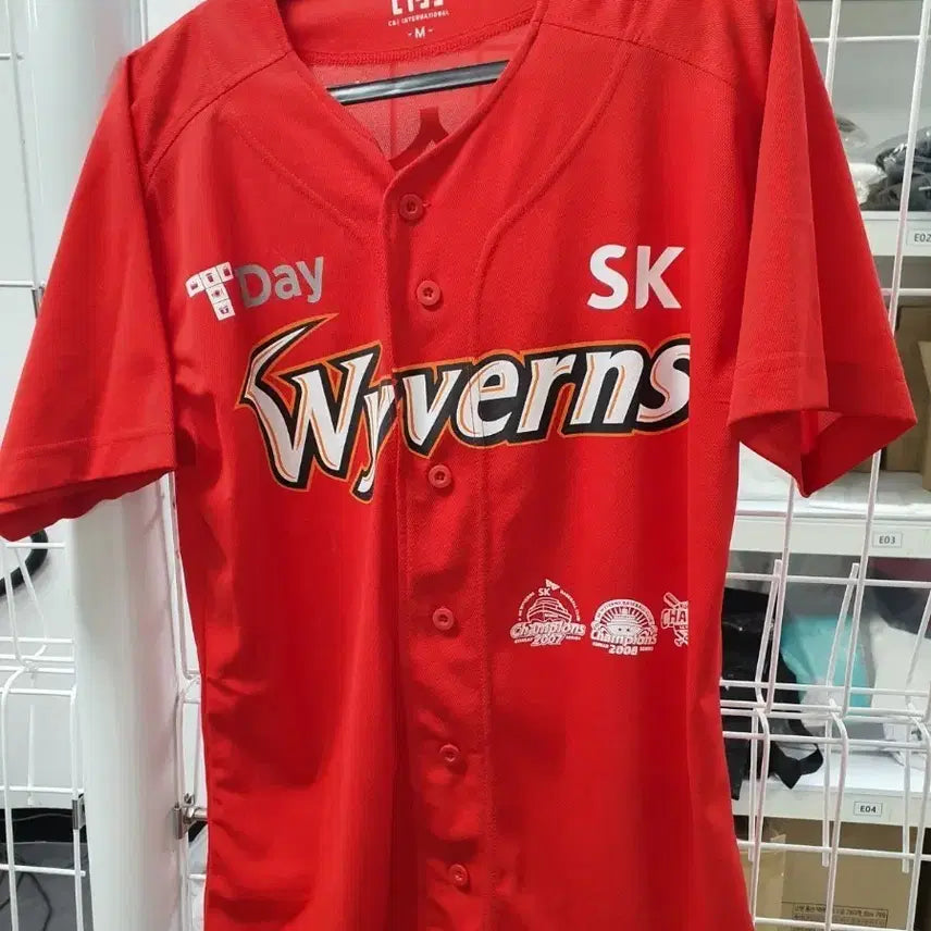 [BUNJANG] SK Wyverns Baseball Team Baseball Uniform - Noh Soo-gwang (Size 95) / SK 와이번스 유니폼 95사이즈 노수광 마킹 판매합니다