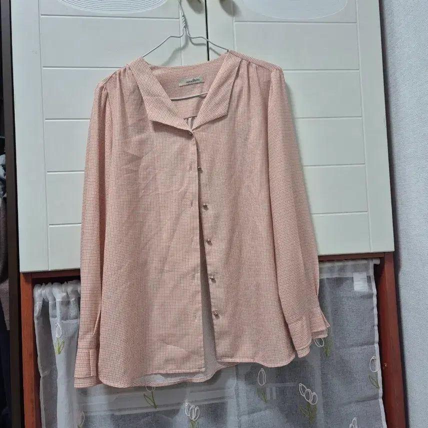 [BUNJANG] Roem Check Blouse (Size 88) / 로엠 체크  블라우스(88)상태 좋아요
