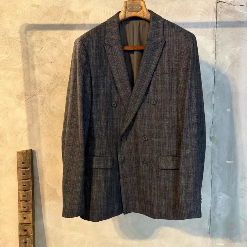 [BUNJANG] AllSaints Men's Double-Breasted Jacket Size 40 / 올세인츠 더블브레스티드 자켓 남성100