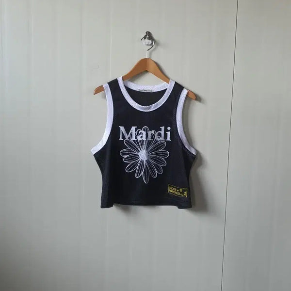 [BUNJANG] Mardi Mercredi Mesh Sleeveless Top Free Size / 마르디메크르디 메쉬 민소매 free