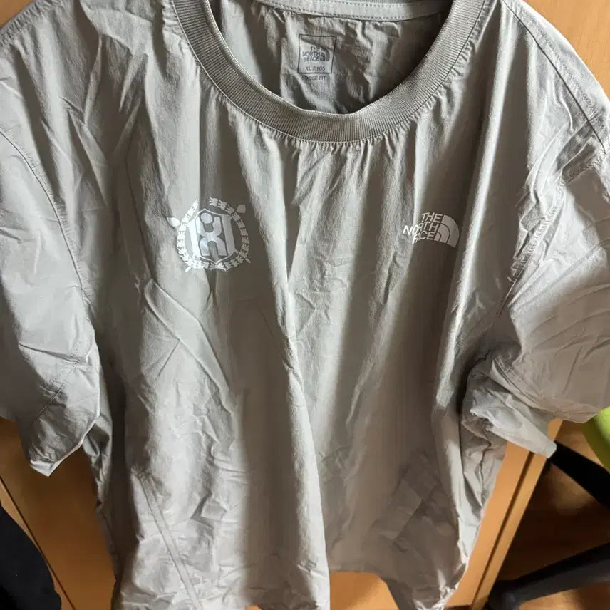 [BUNJANG] Korea National Sport University North Face Short-Sleeve T-Shirt (Size L) / 한국체대 노스페이스반팔