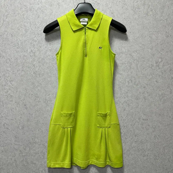 [BUNJANG] Lacoste Women's Sleeveless Collar Dress Size XS / 85 라코스테 여자 민소매 카라 원피스