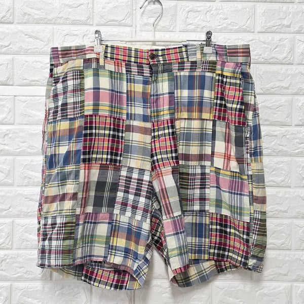 [BUNJANG] Polo Ralph Lauren 38-inch Plaid Shorts / 38인치 폴로랄프로렌 체크무늬 반바지 E2