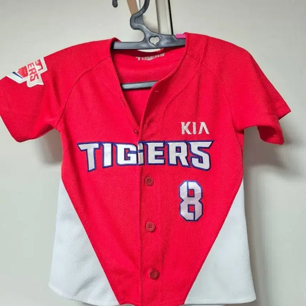 [BUNJANG] Kia Tigers Children's Uniform Size 3 Ahn Chi-hong / 기아타이거즈 아동용 유니폼 3호 사이즈 안치홍 마킹 판매합니다
