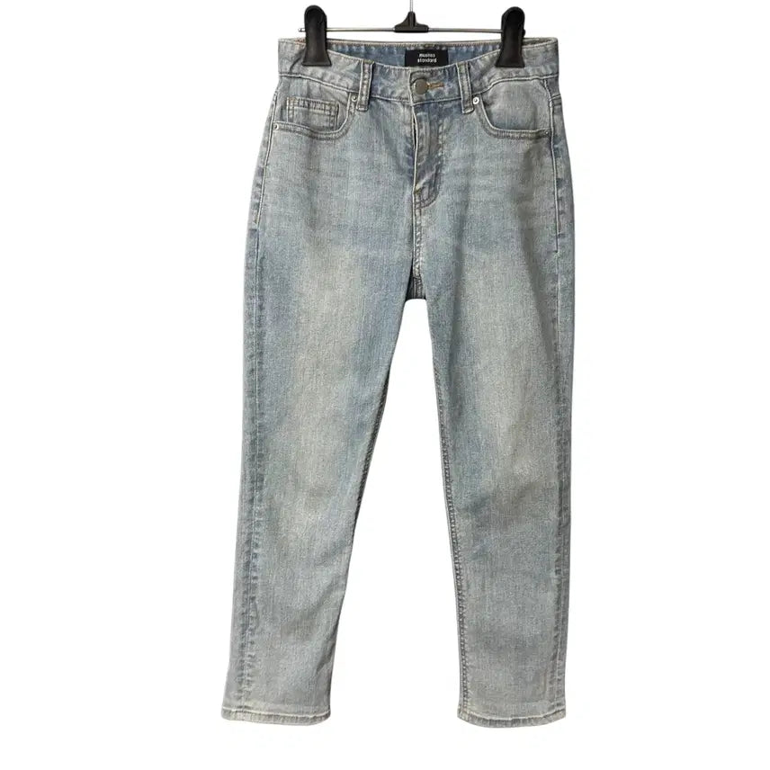 [BUNJANG] Musinsa Standard Women's Light Indigo Denim Pants / 24 무신사스탠다드 여성 라이트인디고 데님 팬츠