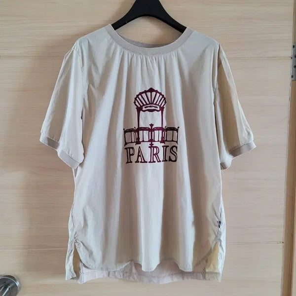 [BUNJANG] BENSIMON Short Sleeve T-Shirt Beige / [M]벤시몽 반팔티셔츠