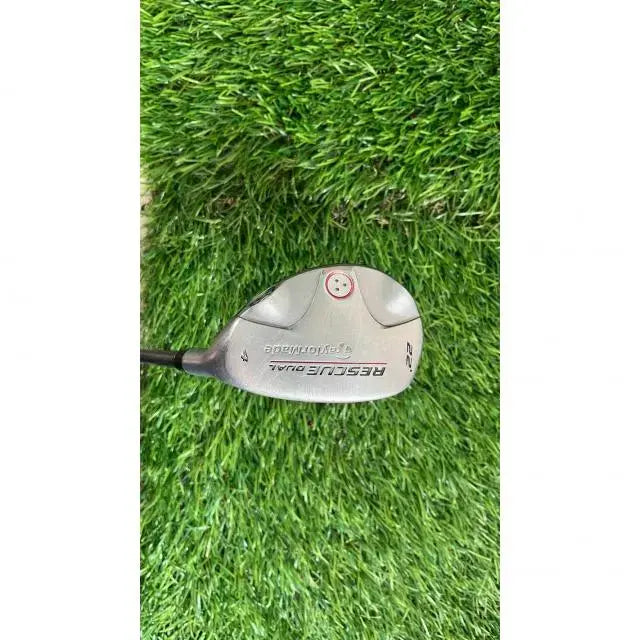 [BUNJANG] TaylorMade Rescue Dual 4 Hybrid (22 Degrees, Stiff Flex) / 남자유틸리티 테일러메이드레스큐 4번22도 중고유틸리티