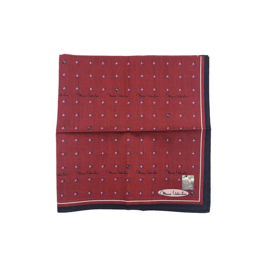 [BUNJANG] Mario Valentino Classic Logo Silk Scarf / 마리오 발렌티노 손수건 스카프 [BSCF12536-52-31]