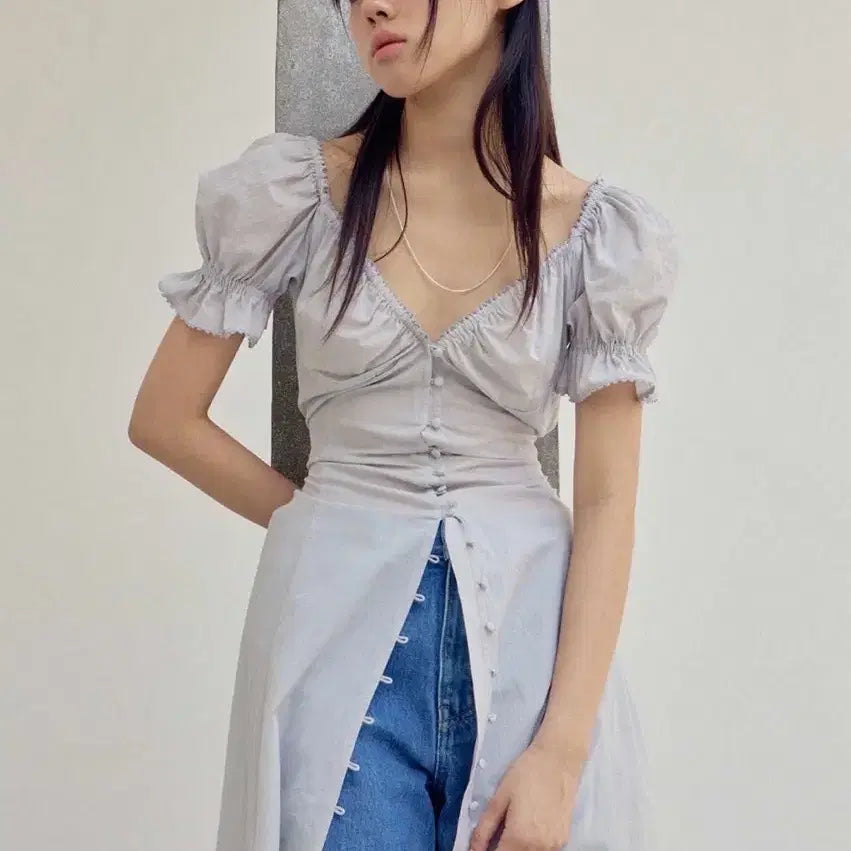 [BUNJANG] Fletta 91 Deep Neck Dress / fletta 플레따 91 드레스