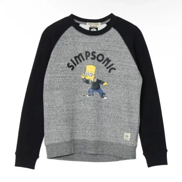 [BUNJANG] The Simpsons Long Sleeve Fleece Sweatshirt / 심슨 긴팔 기모 맨투맨