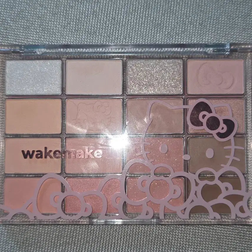 [BUNJANG] WAKEMAKE Soft Blurring Eye Palette 08 Candy Coral Blurring / 웨이크메이크 소프트 블러링 아이팔레트 08 캔디 코랄 블러링