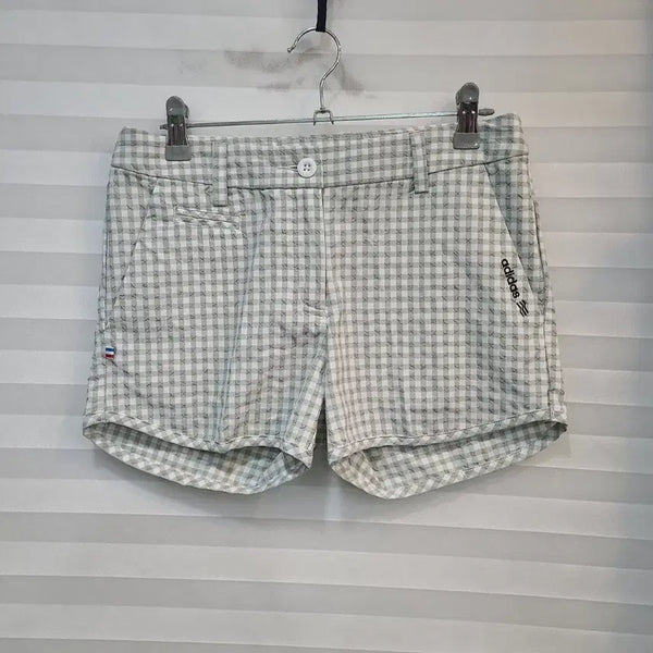 [BUNJANG] Adidas Seersucker Check Shorts / 아디다스 시어서커 반바지