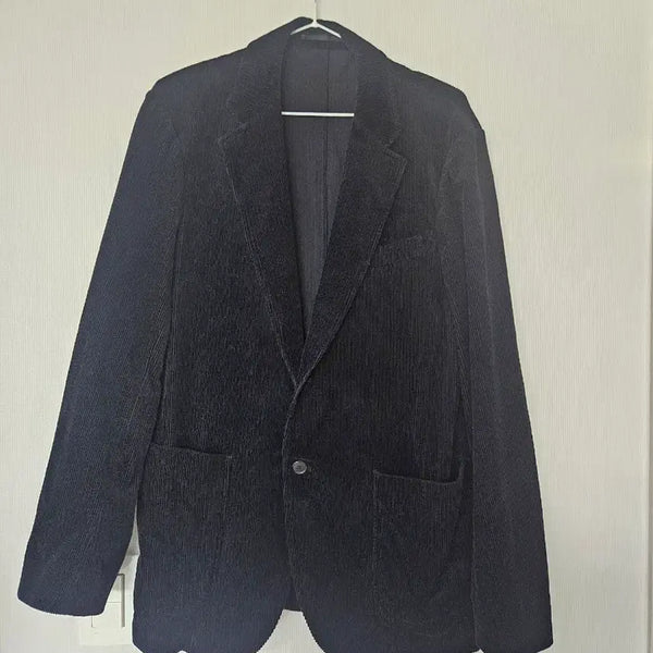 [BUNJANG] Corduroy Jacket Black / 코듀로이 재킷 블랙