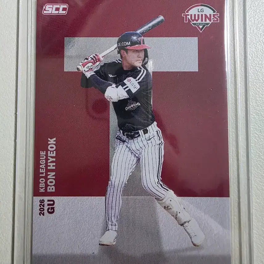 [BUNJANG] LG Twins Koo Bon-hyuk 2026 KBO SCC Alphabet Card / 2026 kbo scc 구본혁 알파벳 카드 판매 엘지트윈스