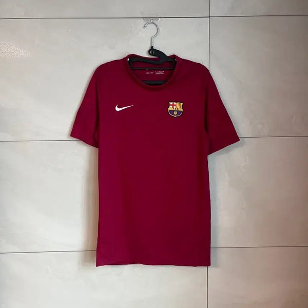 [BUNJANG] Nike 21-22 FC Barcelona Training Short Sleeve Jersey [S] / 나이키 21-22 FC바르셀로나 트레이닝 반팔 유니폼 져지 [S]