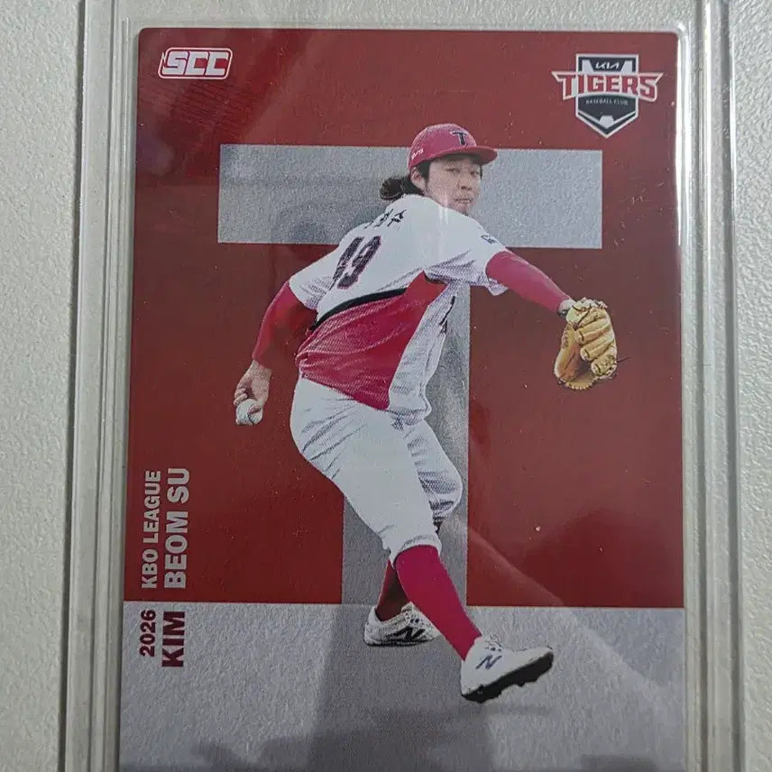 [BUNJANG] 2026 KBO SCC Kim Beom-su Alphabet Card / 2026 kbo scc 김범수 알파벳 카드 판매 기아타이거즈