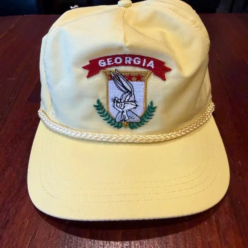 [BUNJANG] Georgia Yellow Vintage Cap / 조지아 옐로우 빈티지cap
