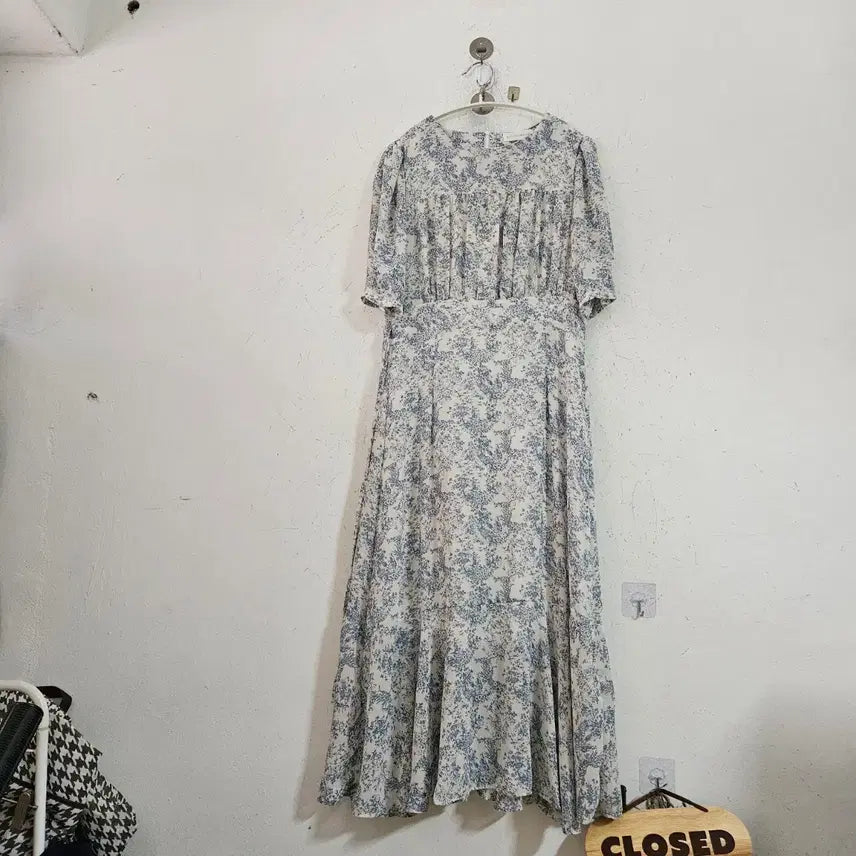 [BUNJANG] Floral Pattern Dress / 플로럴 패턴 원피스