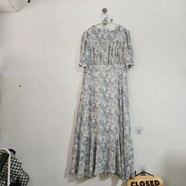 [BUNJANG] Floral Pattern Dress / 플로럴 패턴 원피스