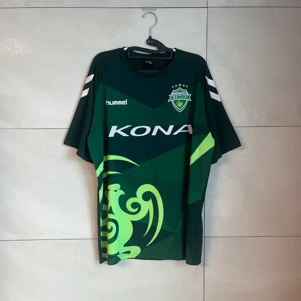[BUNJANG] Hummel x Jeonbuk Hyundai Motors 2018 Season Non-Marking Jersey (2XL) / [2XL] 험멜x전북 현대 모터스 18시즌 논마킹 유니폼