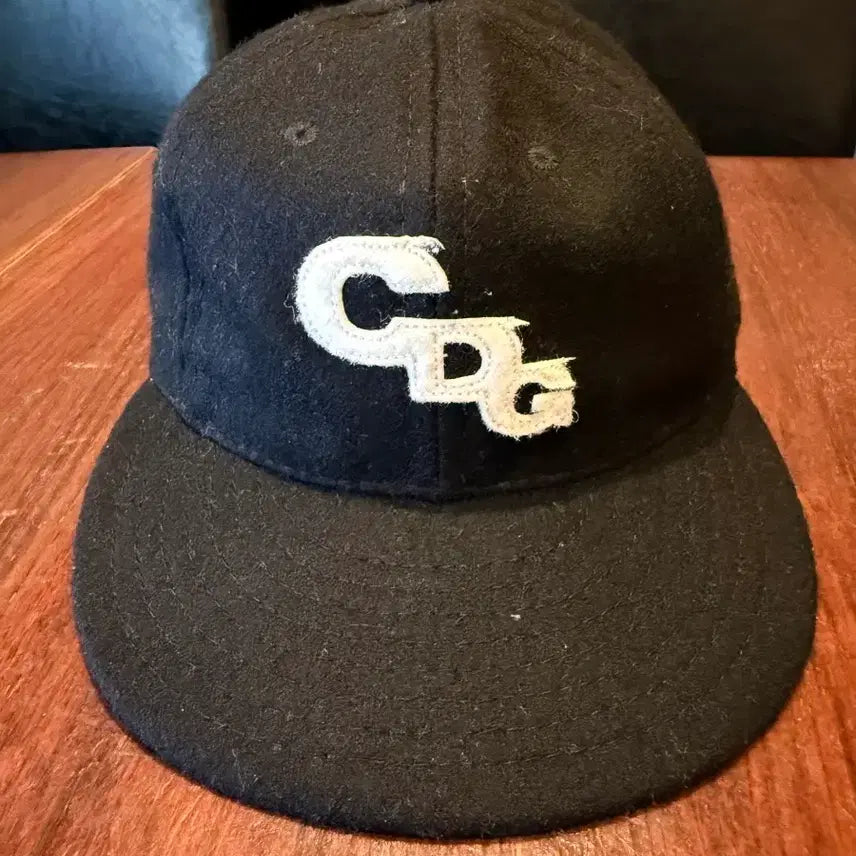 [BUNJANG] EBBETS FIELD CDG Black Wool Ball Cap / 이벳필드 CDG 블랙 울 볼캡