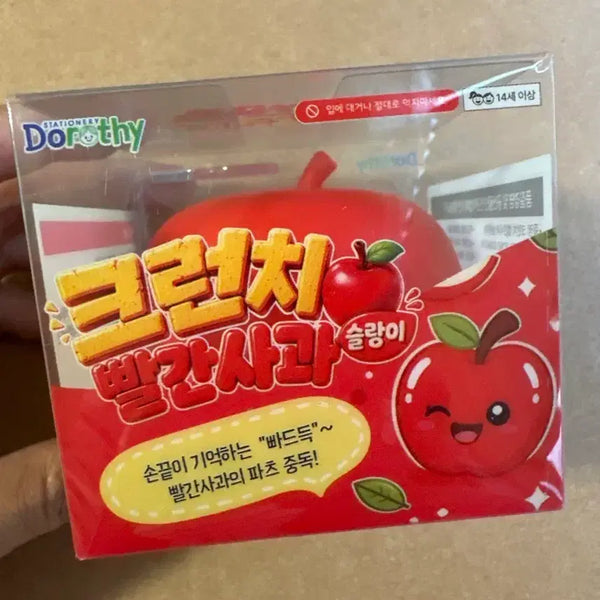 [BUNJANG] Dorothy Stationery Apple Crunch Squishy / 말랑이 크런치 사과 슬랑이 판매해요