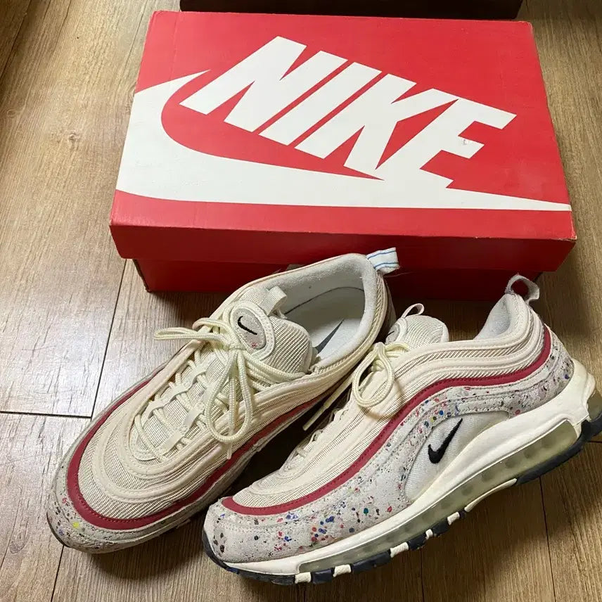 [BUNJANG] Nike Air Max 97 Premium Paint Splatter Shoes / [285] 나이키 에어맥스 97 프리미엄 페인트 스플래터