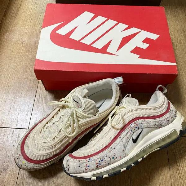 [BUNJANG] Nike Air Max 97 Premium Paint Splatter Shoes / [285] 나이키 에어맥스 97 프리미엄 페인트 스플래터