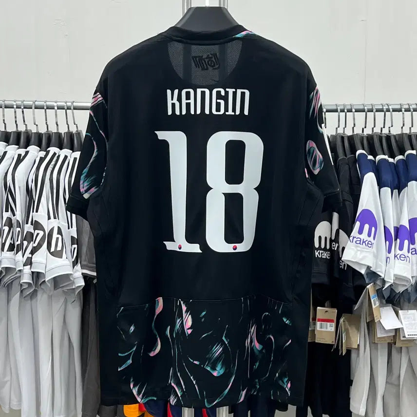 [BUNJANG] 24/26 South Korea Away Lee Kang-in #18 Jersey / 24/26 대한민국 어웨이 NO.18 이강인 유니폼