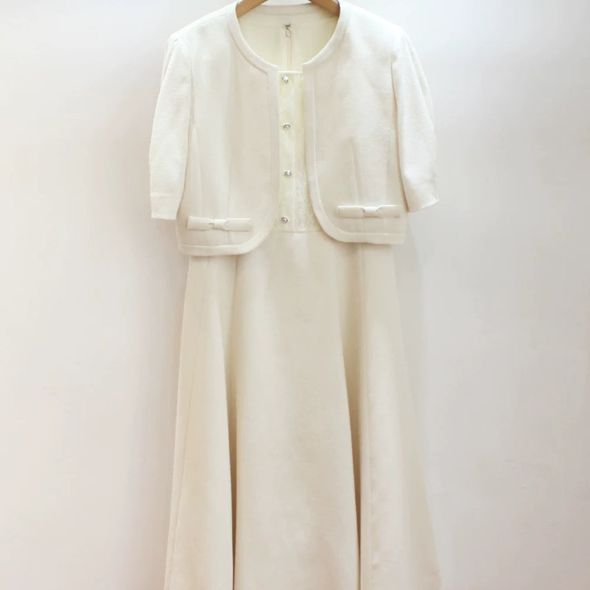 [BUNJANG] Shatin One Piece Dress / 샤 틴 원피스