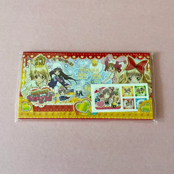 [BUNJANG] Shugo Chara! Don Memo Wallet Sealed Vintage Stationery / 캐릭캐릭체인지 돈메모지갑 미개봉 고전문구