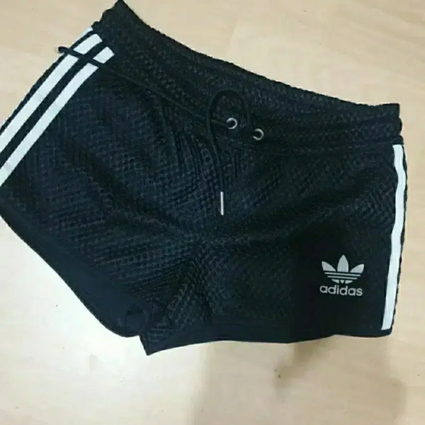 [BUNJANG] Adidas 3-Stripes Black Shorts (Women's, Size 90) / 정품 아디다스 3스트라이프 쇼츠90 상태 좋고
