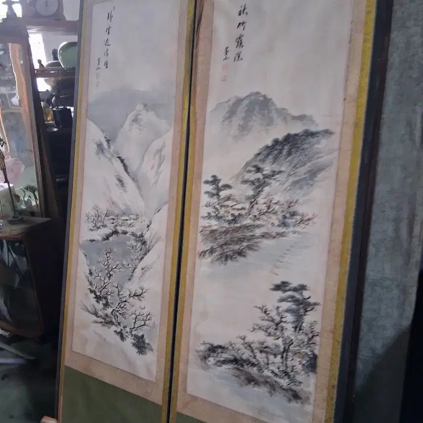 [BUNJANG] Vintage Folding Screen / 옛날 병풍들