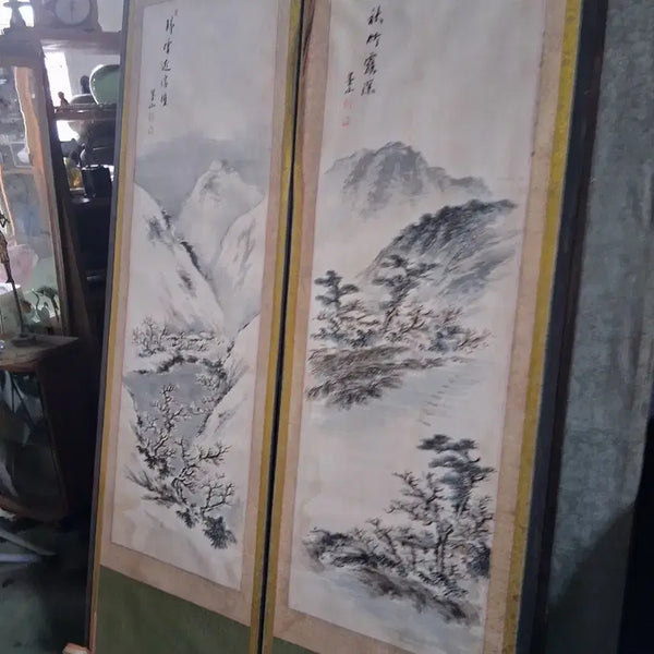 [BUNJANG] Vintage Folding Screen / 옛날 병풍들