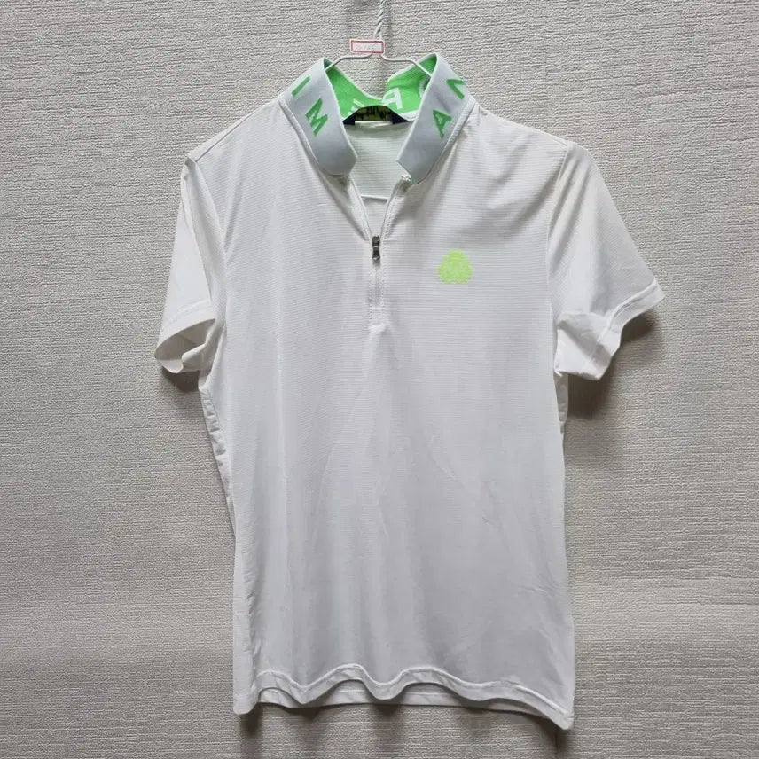 [BUNJANG] White Short Sleeve Polo Shirt / 자146 반팔 카라티셔츠