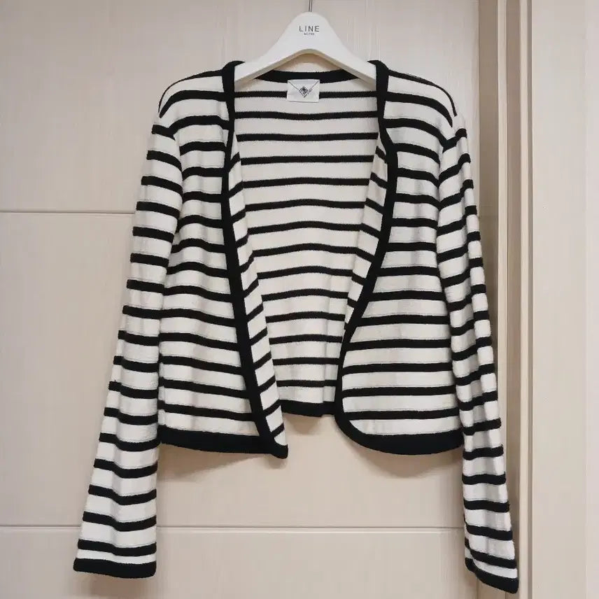 [BUNJANG] No-Button Jacket-Style Cardigan / 1회착용) 노버튼 자켓형 가디건