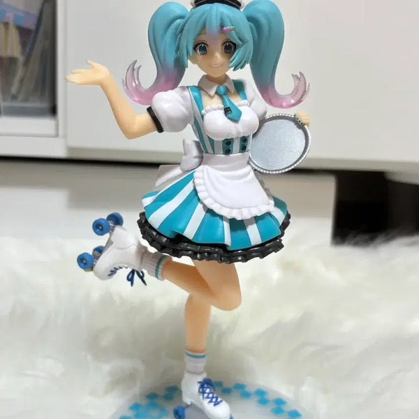 [BUNJANG] Hatsune Miku Diner Maid Figure / 하츠네 미쿠 코스튬 다이너 메이드 피규어