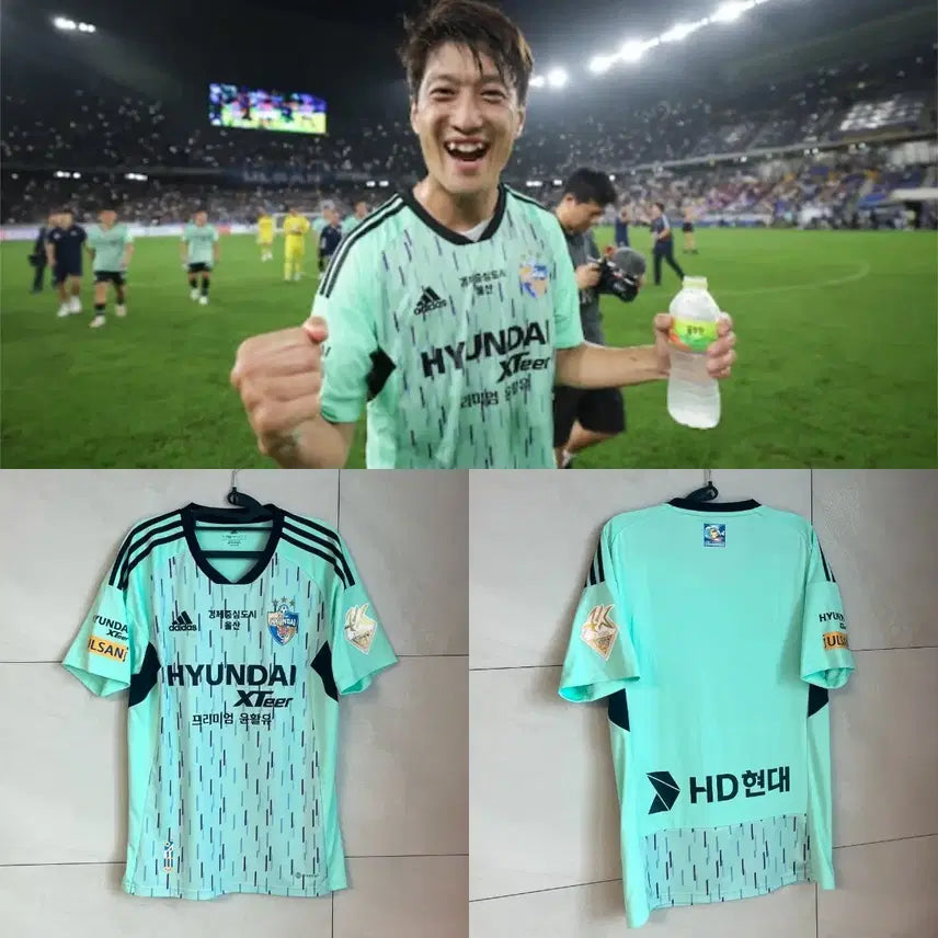 [BUNJANG] Ulsan Hyundai x Adidas 2023 Summer Special Kit Unmarked Jersey [M] / 23시즌 울산 현대x아디다스 썸머 스페셜 킷 논 마킹 유니폼 [M]