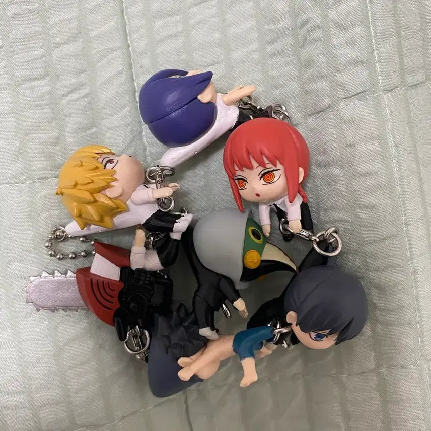 [BUNJANG] Chainsaw Man Gacha Keychain Set / 체인소맨 대롱 가챠